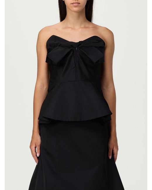 Top Mujer McQueen de color Black