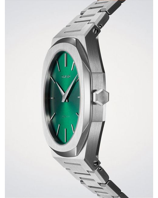 D1 Milano Green Ultra Thin Scarabeo 40 Mm Watch for men