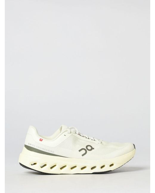On Shoes White On Cloudsurfer Next Mesh Sneakers for men