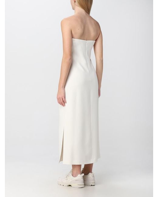 Theory White Dress