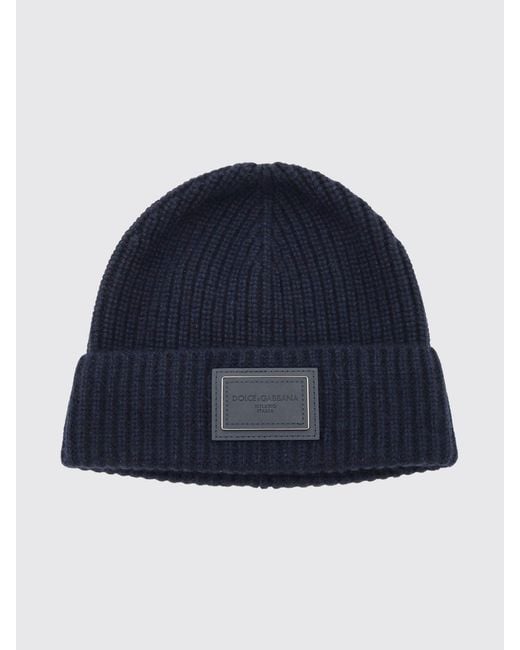 Dolce & Gabbana Blue Dolce &Amp Gabbana Hat for men