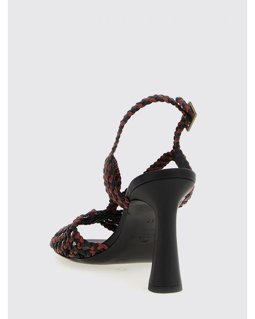 Etro Metallic Flat Sandals