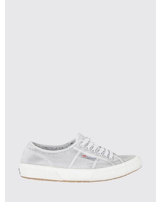 Superga White 2750-Cotu Classic Sneakers for men