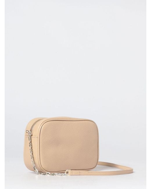 Patrizia Pepe Natural Grained Leather Bag