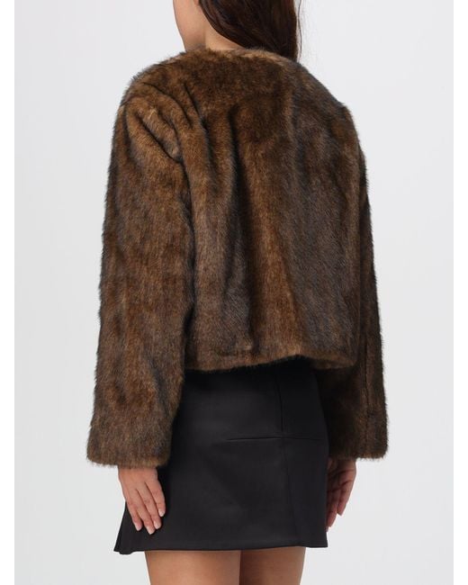 Marc Jacobs Brown Fur Coat