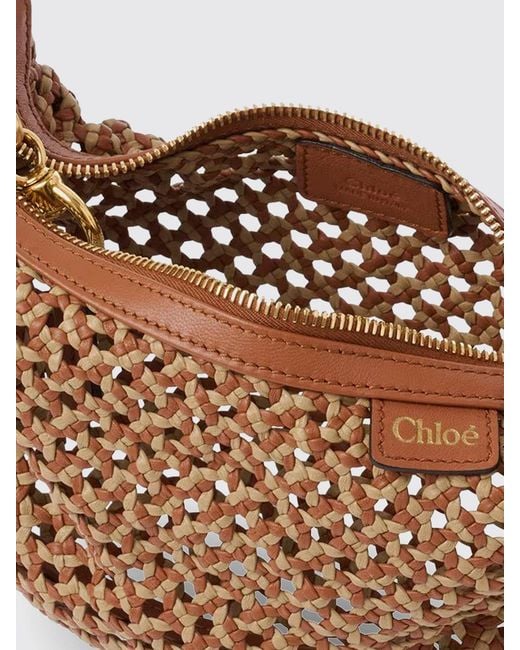 Chloé Brown Chlo&Eacute Tote Bag