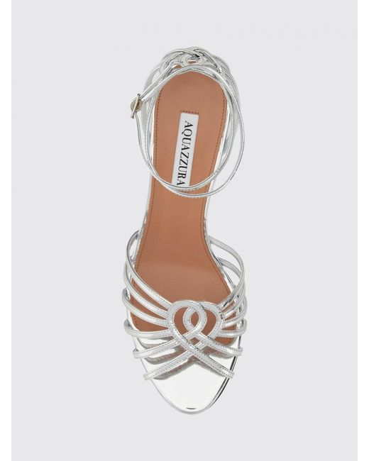 Aquazzura White High Heel Shoes