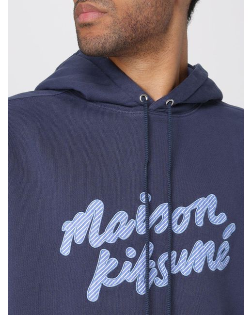 Maison Kitsuné Blue Sweater Maison Kitsuné for men