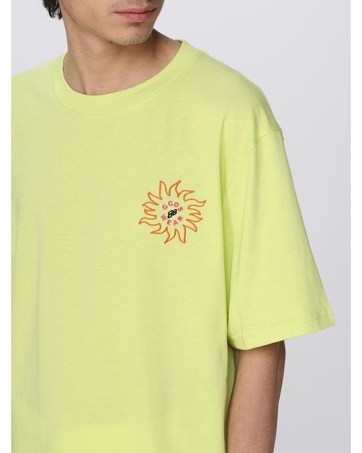 Camiseta Hombre Gcds de hombre de color Yellow