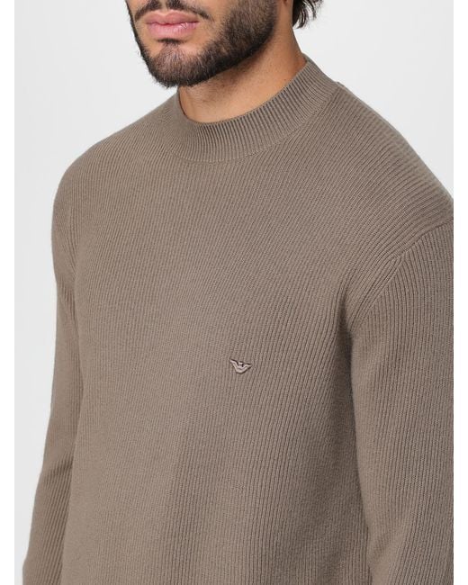 Emporio Armani Gray Jumper for men