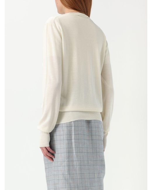 Vivienne Westwood Natural Wool And Silk Top