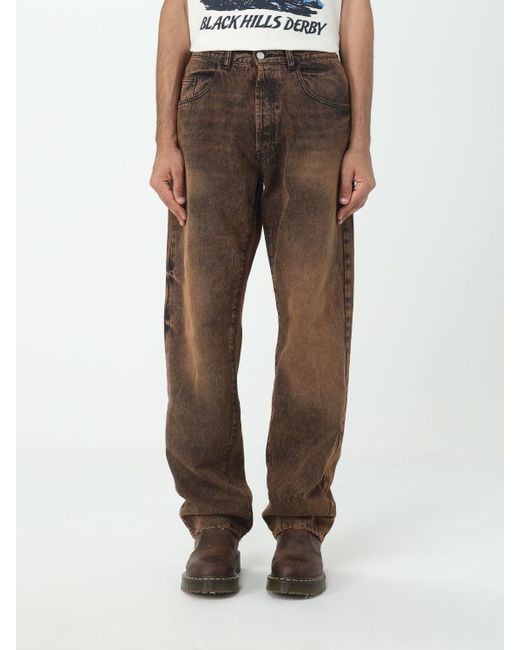 Aries Trousers in Brown for Men