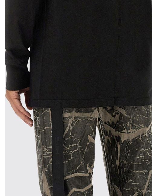 T-Shirt di Rick Owens in Black da Uomo