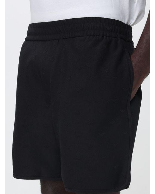 Emporio Armani Black Shorts for men