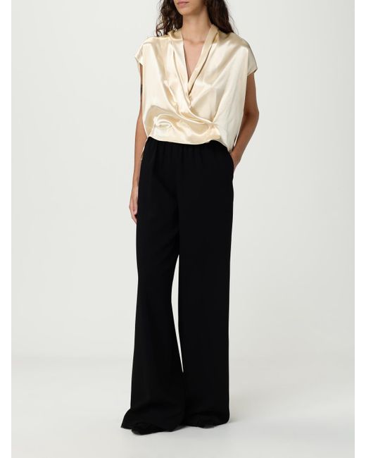 Alberta Ferretti Natural Top