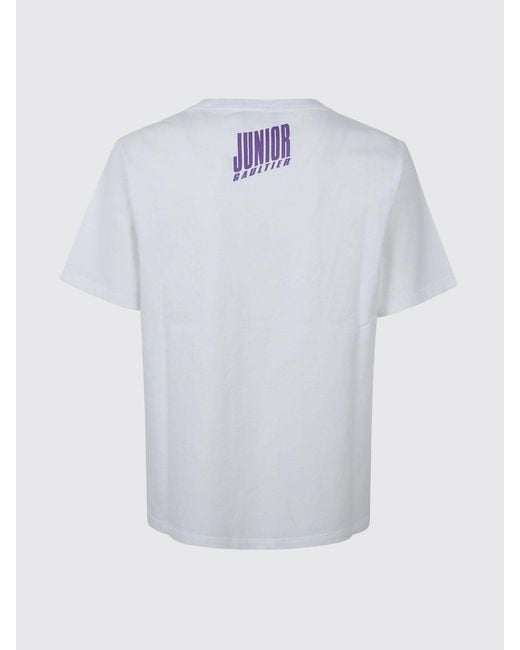 Jean Paul Gaultier White Crewneck T-Shirt for men