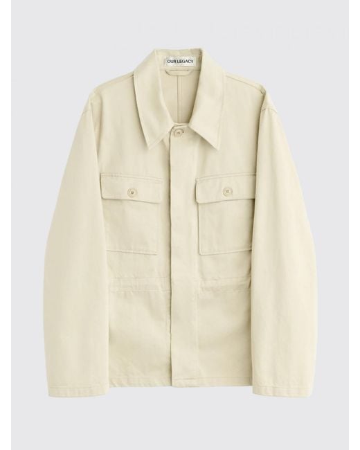 Our Legacy Natural Cotton Jacket for men
