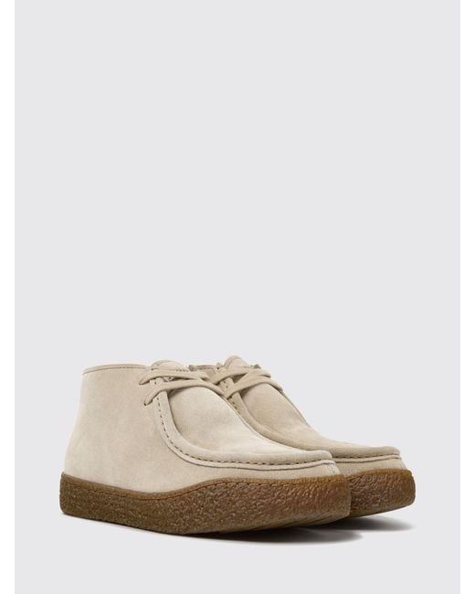 Camper Natural Flat Ankle Boot