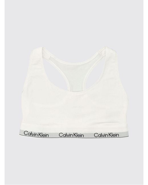 Calvin Klein Natural Cotton Blend Bralette