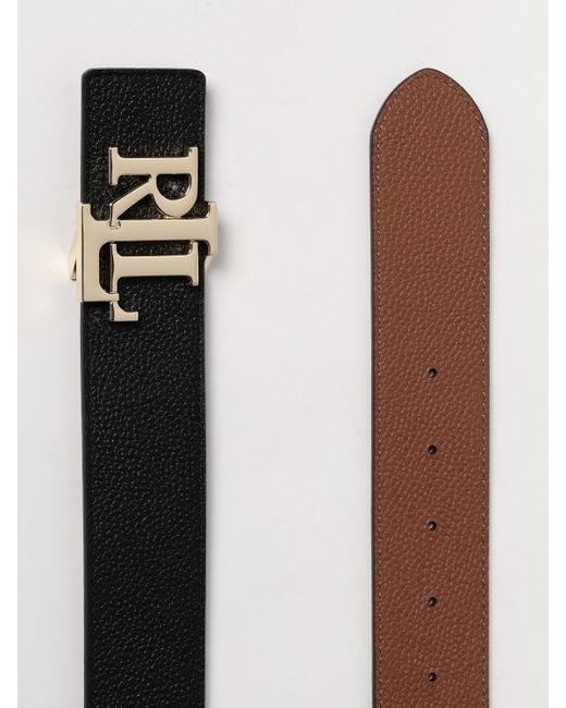 Ralph Lauren Black Reversible Leather Belt