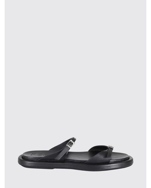 Poeve White Nappa Sandals