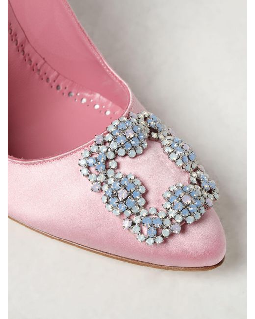 Manolo Blahnik Pink Schuhe