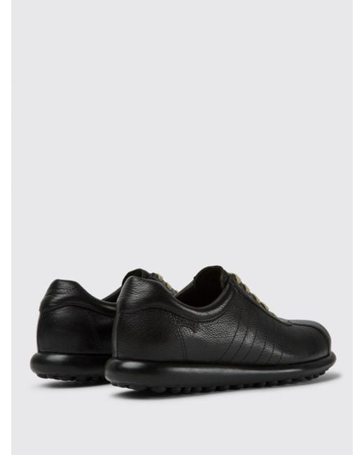 Camper Black Pelotas Sneakers In Calfskin
