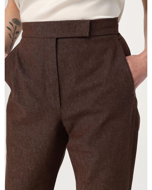 Max Mara Brown Pants