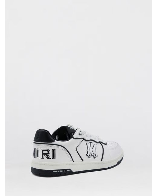 Amiri White Newport Leather Sneakers for men