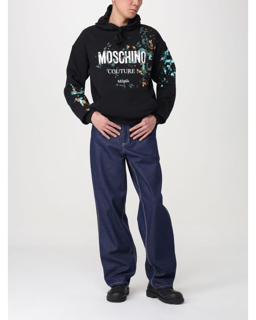 Moschino Couture Sweatshirt in Blue für Herren