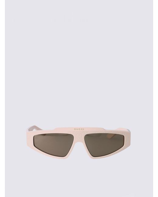 Lunettes De Soleil Homme Gucci pour homme en coloris White
