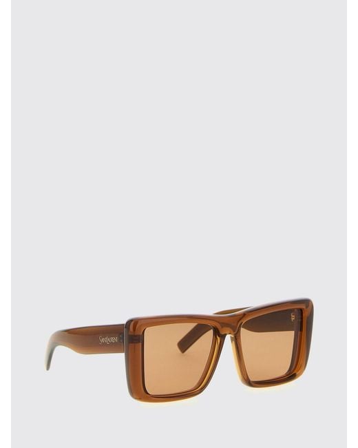 Saint Laurent Brown Sl 900 Howl Acetate Sunglasses