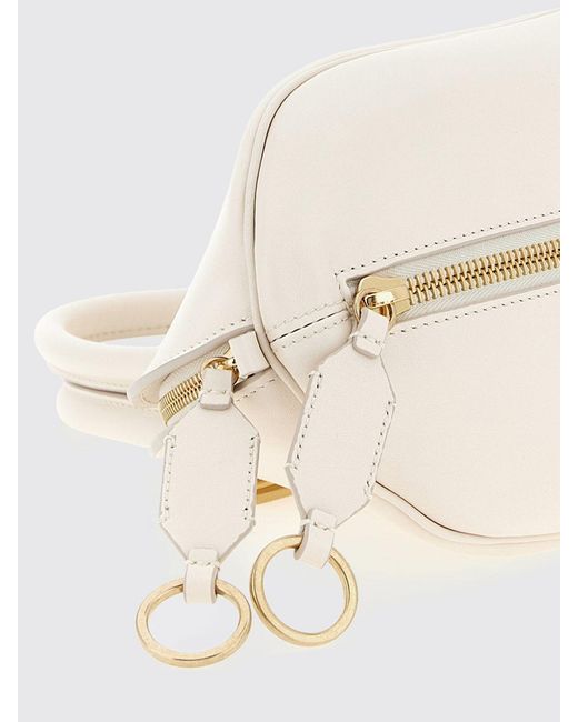 Balenciaga Natural Bowling Bolero Handbag