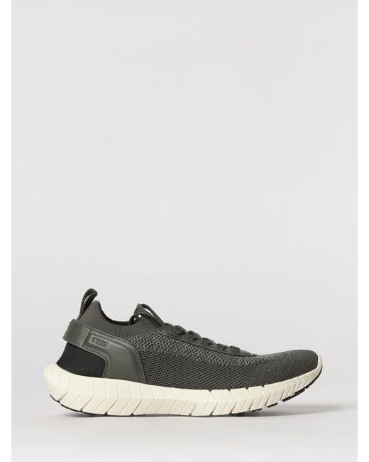 Boss White Motion Sneakers for men