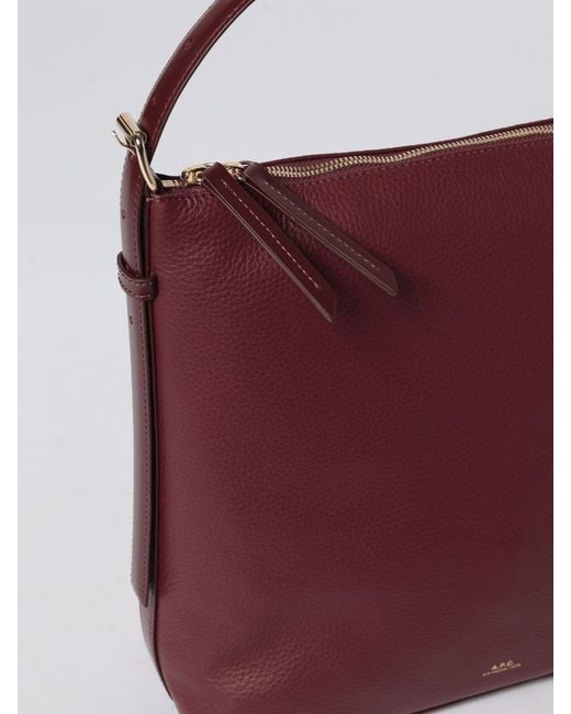 Borsa Vera di A.P.C. in Red
