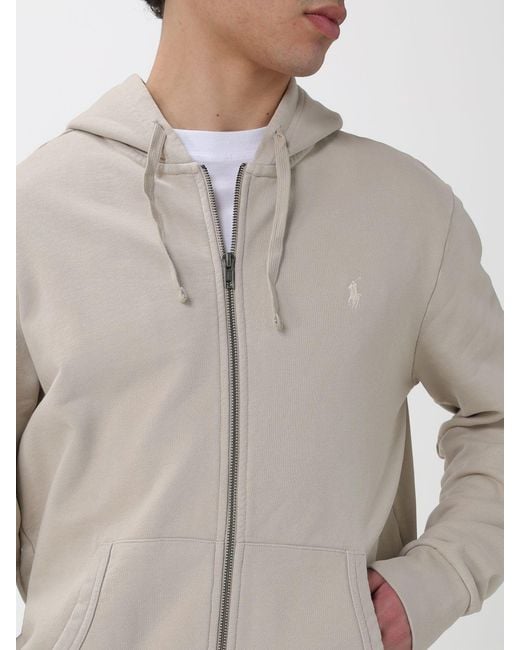 Polo Ralph Lauren Natural Cotton Hoodie for men