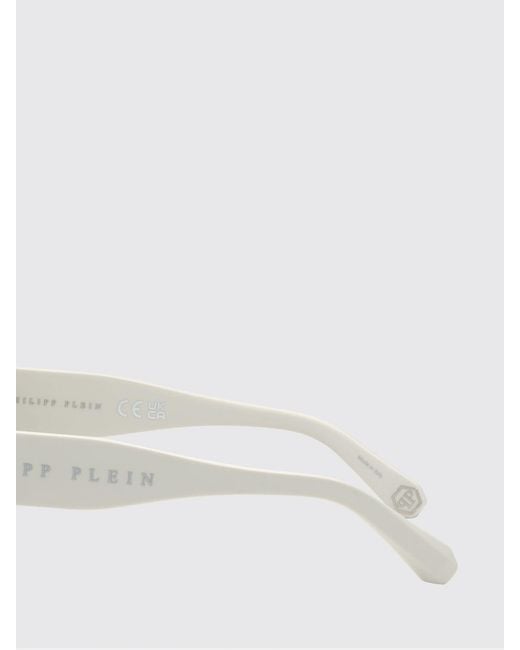 Philipp Plein White Sunglasses for men