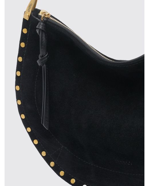 Isabel Marant Black Oskan Suede Bag