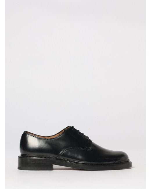 Our Legacy Black Uniform Parade Leather Derby for men