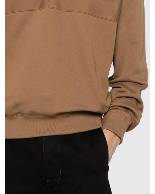 Jil Sander Brown Sweatshirt for men