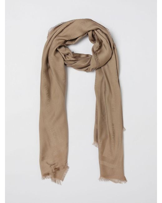 Elisabetta Franchi Natural Viscose Blend Scarf