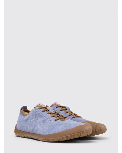 Camper White Peu Path Nubuck Sneakers