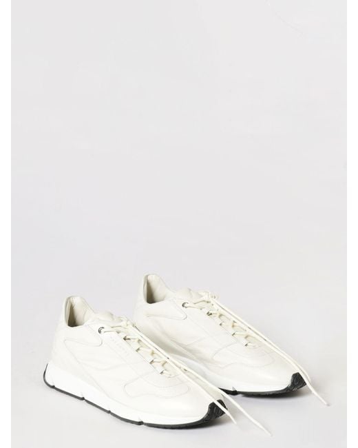 Cesare Paciotti Natural Leather Sneakers for men