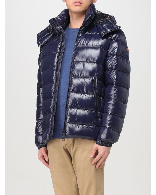 Save The Duck Blue Jacket for men