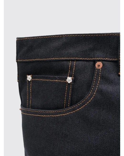 KENZO Baumwoll-Denim-Einkaufstasche in Black für Herren