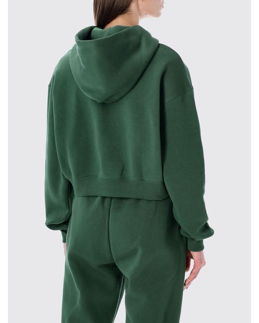 Nike Green Phoenix Fleece Cotton Blend Sweatshirt