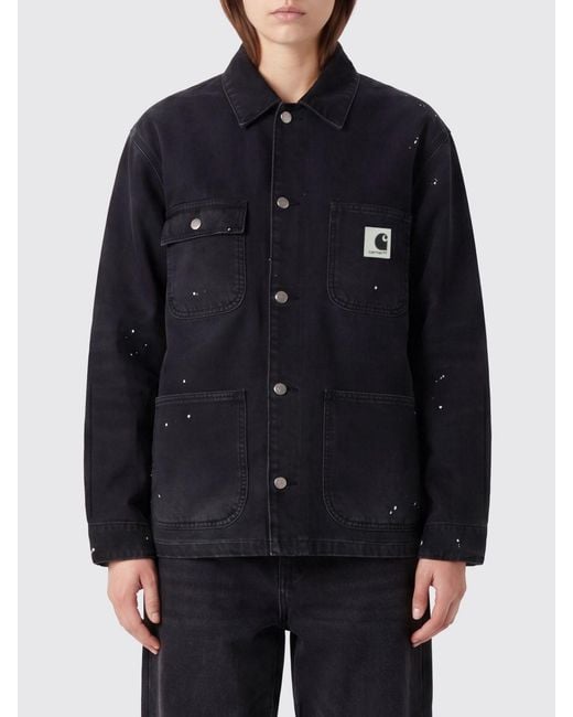Carhartt Blue Og Michigan Shirt Jacket