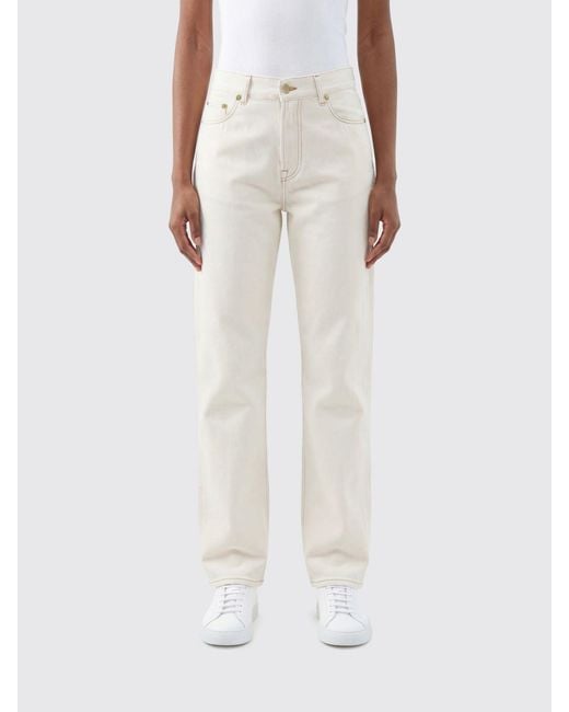 DARKPARK White Straight Denim Pants