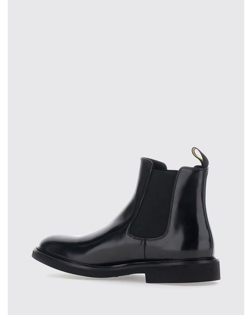 Doucal's Black Boot for men