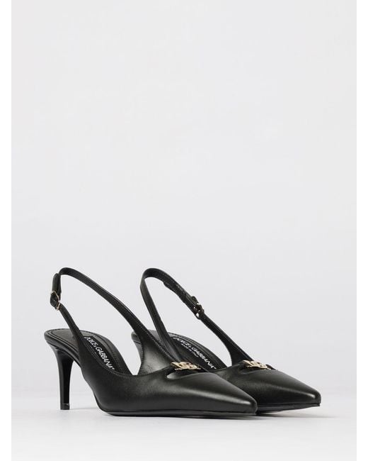 Dolce & Gabbana White Dolce &Amp Gabbana Lollo Leather Pumps